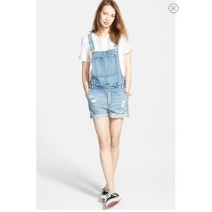 Madewell Adirondack shorts overalls